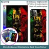 Vormir 3D Skin de telefone celular em relevo para hidrogel smartphone Back Protector de vidro Filmes decorativos para 890c Filmes de filmes