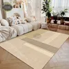 Nordic Style Simple Warm Large Area Tapis Tapis sans glissement Décor de salon Tapis Studio Salon Salon Home Decor Canapa Floor Floor