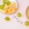 Forks Cake Cute Panda Fruit Fun Animal Bento Picks -grade Easy To Clean Accessories For Kids' Lunch Boxes