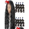 Burek do włosów Micro mini plecionki Bk Hannah Produkt Unferessed dla 3PC Body Wave Human No Weft Brazylijskie włosy 6821141 DROP PROD PROD OTNVB