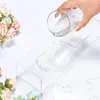 Vases Rectangular Flower Vase With Lid Acrylic Wedding Dinner Table Floral Centerpiece Morden Light Desktop Home DecoratE