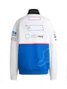 2024 Nieuwe F1 Perifere kleding Formule 1 Racepak Fans Hoodie Sweater Lange mouwen