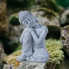 Decorative Figurines Handmade Sleeping Buddha Statue Sculpture Feng Shui Ornament Figurine For Living Room Desktop Home Decor Housewarming