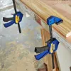 1pcs 6inch wood work f المشبك المشبك مقطع Quick Ratchet Clip Highty Woodworking Bar Clamps Kit Diy Carpentry Tool Tool Gadget