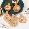 5/10Pcs Wooden Bottle Openers Magnet Refrigerator Pasted Can Opener Creative Customized Opener for DIY Kitchen Tools Wholesale