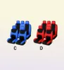 Sandalye kapaklar araba koltuk kapağı seti evrensel saf renk yumuşak koruyucu ayarlanabilir iç kırmızı mavi gri khaki3471994