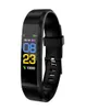 115PRUS Pulsera Presión cardíaca Presión arterial Smart Fitness Tracker Smartband Smartband For Fitbits Watch WristBands220Z6296916