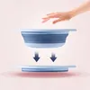 Storage Bags Portable Foldable Laundry Basin Plastic Travel Folding Wash Safe Durable Bathroom Household Supplies