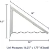 Kleiderbügel wandmontierte Versenkbare Kleiderbügel Platz sparende Wäscherei Trocknungsregal Selbstklebbares Haus im Freien im Freien