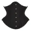 Corset Bustier Underbust Top Steel Cones Taist