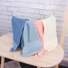 Towel 4pcs Thickened And Absorbent Solid Color Pure Cotton Household Face Towel/Hand Soft Perfect For Washing