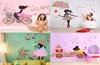 DIY Belle fille Home Decor Sticker Sticker Fleur Fairy Wall Sticker Sticker Personalité Personnalité Muron de dessins muraux pour Kid0398587561