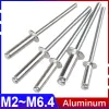 Aluminum Round Head Rivet Pull Anchor Dome Head Blind Steel Shank Mandrel Exhaust Rivet M2 M2.4 M2.8 M3 M3.2 M3.6 M4 M5 M6 M6.4