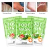 Cucumber Exfoliating Foot Mask 1pair=2pcs Foot Peeling Renewal Mask Remove Dead Skin Smooth