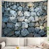 Tapestry Stone Beige Wall Tapestries Marble Granite Elegance Slab Vintage Nature Wall Hanging Large Tapestries Polyester Dorm Room Bedroom R0411