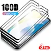 3pcs Full Cover Protective Glass для Vivo Y22 Black Edge Protective Film for Vivo Y22S Y 22 22S Y22 S Vivoy22 4G Закрашенное стекло