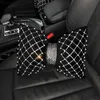 Bling auto auto cuscino per cuscinetto di perle cristallo di peperoncino cuscinetto da filo da prua femminile ragazze accessori per interni auto