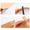 KRABALL 0.8-1.5mm Leather Edge Beveler Wood Handle Leather Crafts Making Edge Skiving Cutting Tool for Beveling Knife Tool