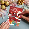 Décoration de fête 24pcs / set de Noël pour thème de Noël cartes de tombola décor de bricolage de vacances