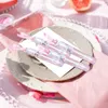 20 pezzi Love Heart Bacchetta per bacchette BOBLE SOFT BOTTON GIFTS per gli ospiti decoro festa di compleanno baby shower bomboniere bambini giocattoli per bambini