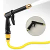 Pistolet à eau à haute pression portable pour nettoyer la machine de lavage de voiture jardin arrosage de buse de tuyau de tuyau pistolet à eau en mousse