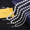 2024 Yu Ying 925 Solidny srebrny łańcuch o szerokości 4 mm 8 mm 10 mm VVS okrągły Moissanite Ball Shape Cuban Link do biżuterii bioder