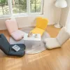 Unik hjärtformad vikbar stol Bay fönster soffa lounge stol mjuk fåtölj stol vinkeljustering vardagsrumsmöbler