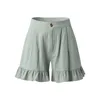 Kvinnors shorts Sommar Löst montering Bred ben för casual wear womens korta pyjamasuppsättning