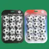 12PCSサッカーボールおもちゃ優秀材料操作簡単なチームワーク能力標準サッカーテーブル家族のためのミニサッカーボール