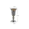 Vases Style Européen Fleurs or Vase Vase Metal Arrangement floral Holder Séché Flower Flower Flower Pot tige de planche Ornement de plante