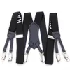 Factory Direct Men's and Women Suspenders 3 0 115cm Sex Clip Character Webbing Six Clip Wide Strap F29294B
