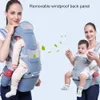 Sgabello in vita del trasporto per neonati con sacchetto di stoccaggio di canguro spalla con fionda con filo bambino avvolgimento dello zaino ergonomico hipsat