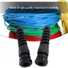 5pc PG7 M12/PG9 M16/PG11 Soft Thread Cable Gland Connector Flexible Spiral Strain Relief Protector For Mechanical Control Boxes