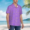 Casual shirts voor heren Hawaii Shirt Vakantie kleurrijke banaan blouses abstracte print coole heren korte mouwen comfortabele tops