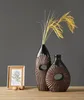 Décorations de vase à fleurs haut de gamme américaine, créativité chinoise, armoire à télévision de salon européen, décoration de maison en résine porche