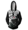 2018 3D Anime Hoodie Kakashi Hatake Cartoon Sweatshirt Erkek Kadın Uzun Kollu İnce Dış Giyim Sıradan Kakiller Jacket6783554