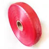 Ampi involucri da 5 cm per guscio di salsiccia 50m/100 m di plastica da hot dog di plastica non commestibile involucro trasparente tra prosciutto color rosso cruscola