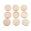 10pcs 30 mm / 35 mm Cercles de bois inachevées plaques de bouleau cercles en bois pour l'artisanat et les cartouches vierges