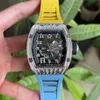 Luxury Men's Designer Watches Fashion Casual Sapphire Mirror Hollow Design Swiss Automatic Mechanical Movement CV42