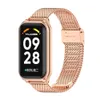 Riem voor Redmi Band 2 Smart Bracelet Metal Polsbands Accessoires Accessoires Watch Band voor Xiaomi Redmi Smart Band 2 Strap Correa Pulsera