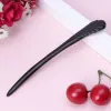 Retro Hair Sticks chinois Ancient Hair Updo Style Hairpin Natural Ox Horn Heathear Hairstyles Decorative Styling Outils