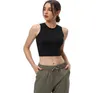 Women039s Yoga vest nude sweat wicking tights with breast pads running fitness bra lady top new VELAFEEL5877576