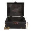 Prezent Vintage Vintage Tinket Box Schemat Bejdia Padlock Pewności Keepsake Treasure
