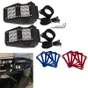 UTV задний вид боковой зеркала Светодиодный свет для Polaris RZR XP 1000 Ranger Mirror Accessories для Yamaha Honda Can-Am X3 Arctic Cat