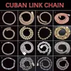 Hip-hop Spike Cuban Chain Iced Out Full Diamonds 20mm Hiphop 925 Sterling Silver Moissanite Cuban Link Bracelet