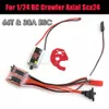 Nuova combinazione a motore magnetico SOLSE 66T Solked ESC da 30A per auto RC 1/24 SCX24 RC Crawler Assiale SCX24 Kit