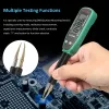 Smart SMD Tester Testing Clips Tweezers Resistor Capacitor Pen-type 30MΩ Resistance and 30mF Capacitance Meter 3000 Count