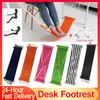 Portable Foot Hammock Lazy Casual Desk Rest Foot Put Feet Swing Footrest Outdoor Rest Office Tables Leisure Home Garden Camping