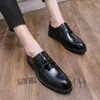 Chaussures décontractées Robe masculine oxfords en cuir italien zapatos hombre noirs hommes combinaisons fête formelle sapatos social masculino