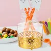 ボウルアラビア語のスイーツトレイスナックコンテナ小​​さなキャンディーチョコレートラッピングボックス装飾品パーティーパッケージングアイロン